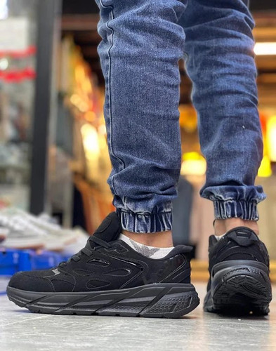 کفش مردانه مشکی برند هوکا کلیفتون ویتنامی درجه ۱ - HOKA CLIFTON